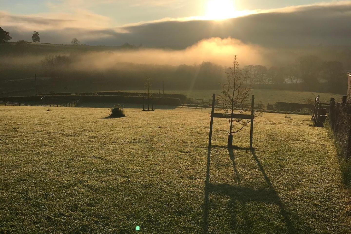 Stunning Shepherds Hut Rural Bliss Dumfries Exteriör bild